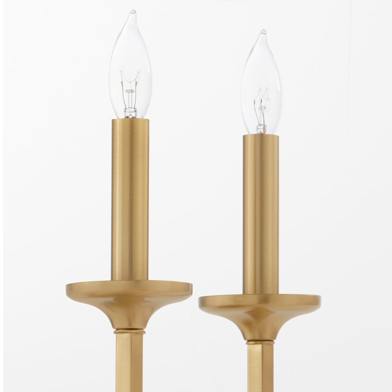 Danielo 2 Light Wall Mount | Aged Brass