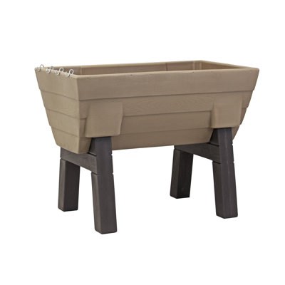 Jardinière en plastique avec réservoir Garden Wizard