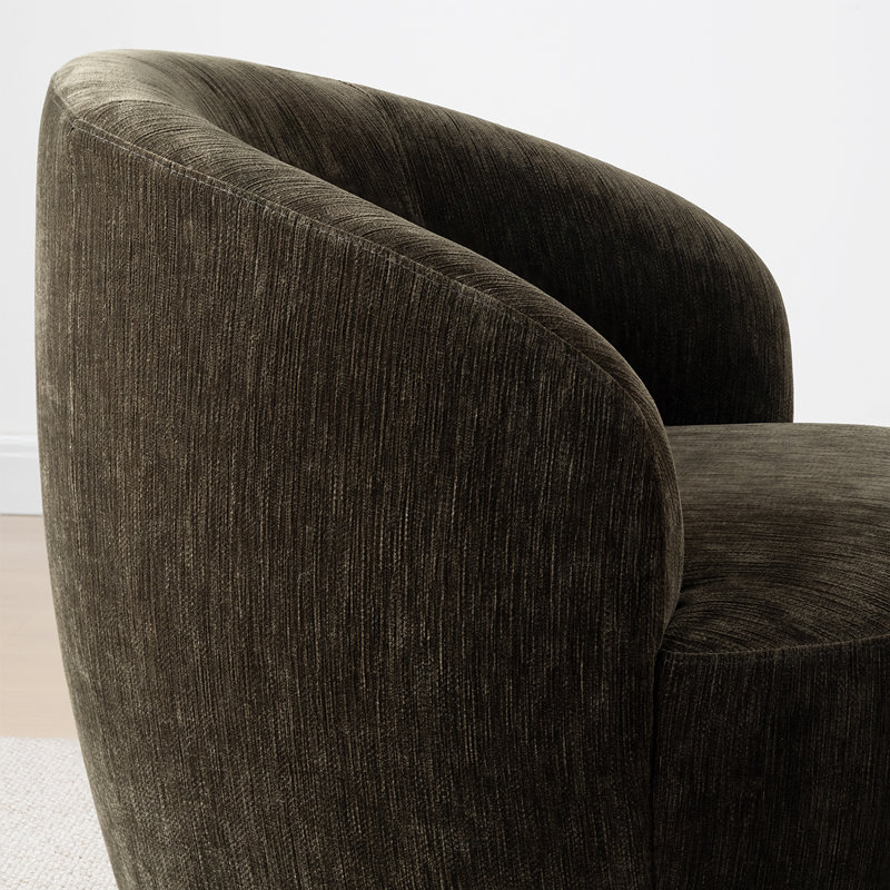 Fauteuil d'appoint 28,5 po, Brun