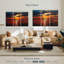 Coucher de soleil foncé Gillard-107993251