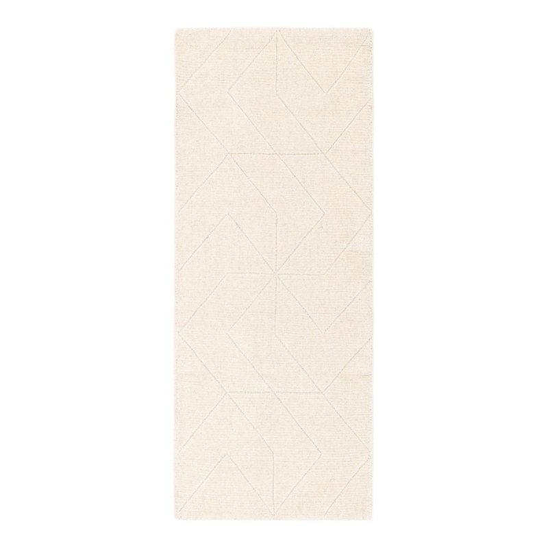 Cyndle Hand-Tufted Wool Geometric Area Rug, Runner 2' x 5'1"