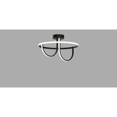 Izaeah LED Round Chandelier