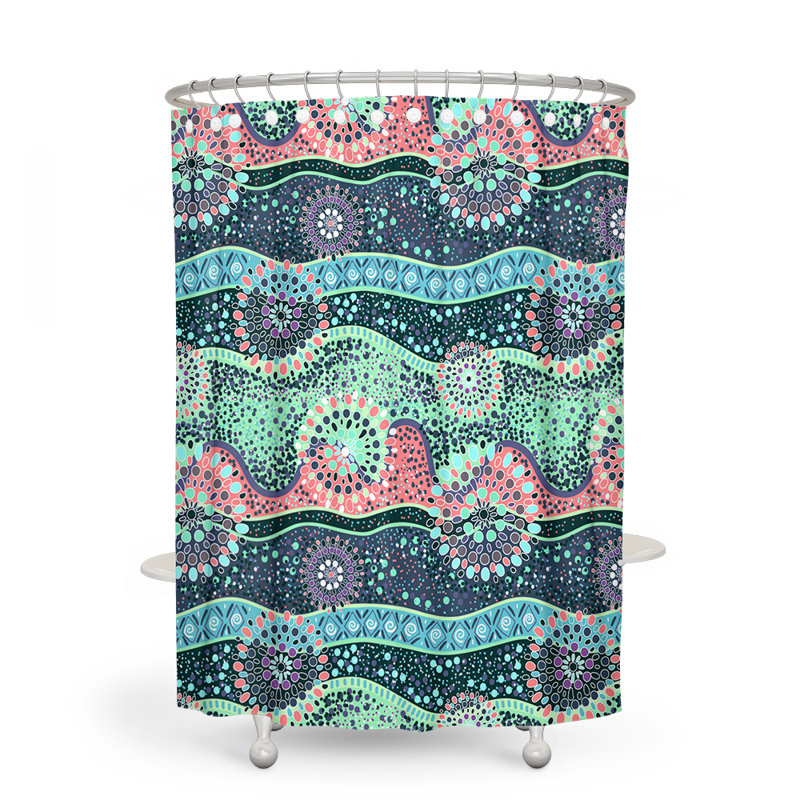 Shower Curtain, 93" H x 70" W