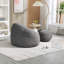 Fauteuil à billes souple avec repose-pieds-566880323