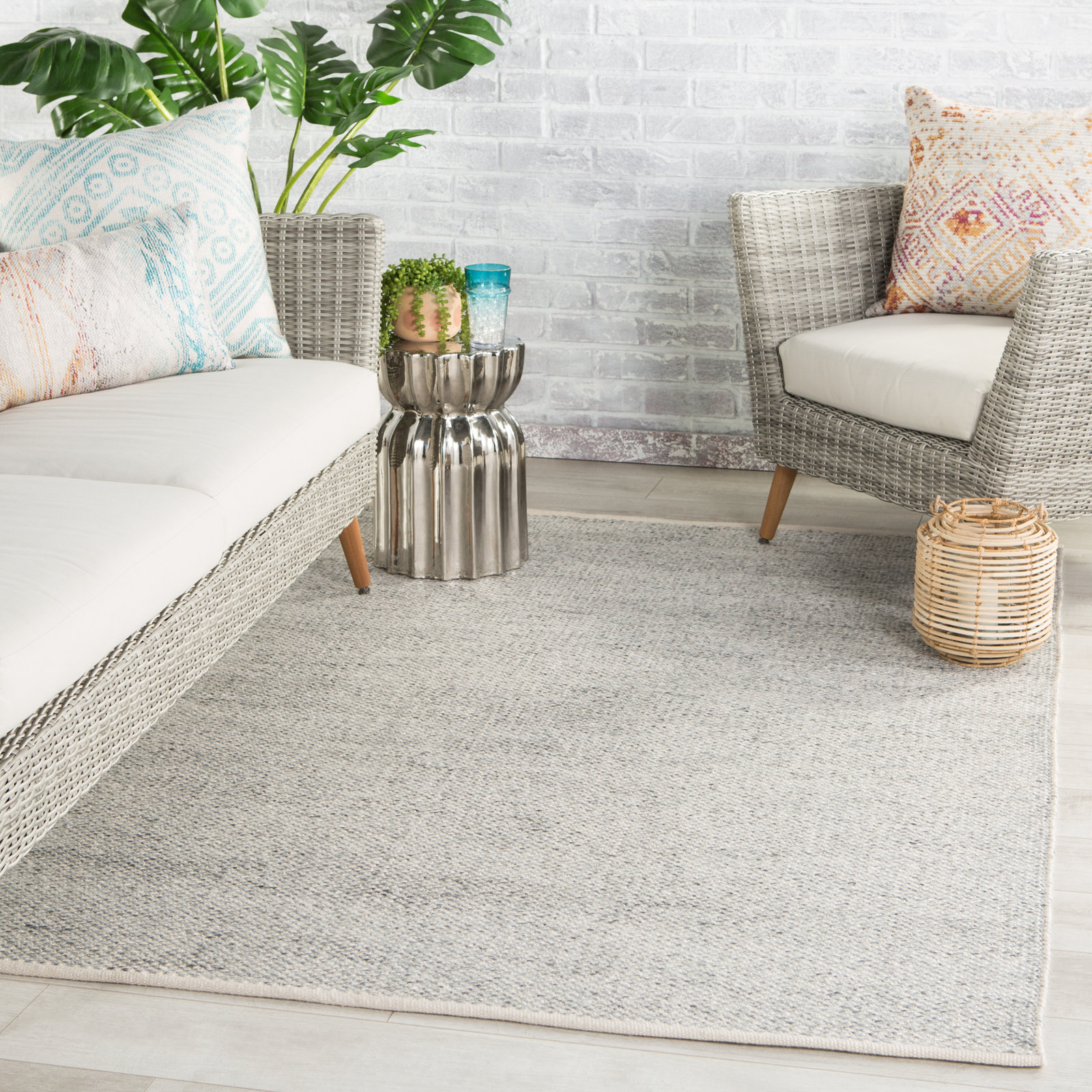 Gramercy Hand-Woven Outdoor Rug, Rectangle 2' x 3'