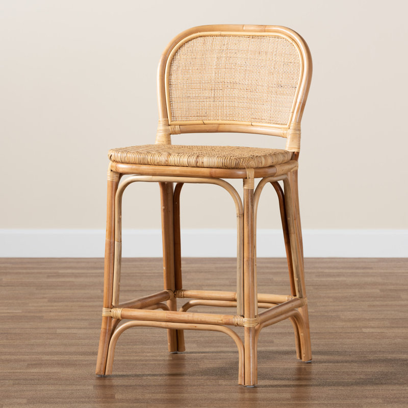 Jayce Rattan Jayce Bar & Counter Stool, Counter Stool (26" Seat Height)