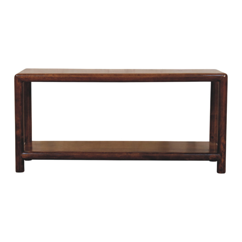 Solid Wood Storage Bench