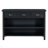 Retro Console Table With 3 Storage Drawers, Entryway Table With 3 Water Hyacinth Woven Baskets,Wooden Accent Sofa Table Buffet Cabinet For Entryway, Hallway And Living Room-786876288