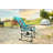 Folding Duty Lawn Chair with Side Table-1353286339