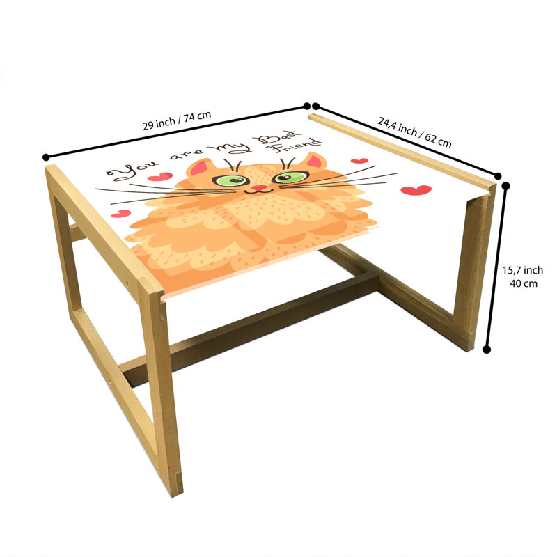 Jahzarah Sled Coffee Table, 62cm H x 74cm W x 40cm D