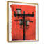 Lignes électriques rouges et noires urbaines - lignes murales électriques-1816655212-1816655211