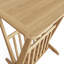 Wood Free Standing Magazine Rack