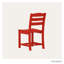 Chaise d'appoint d'extérieur POLYWOOD La Casa Café-50264704