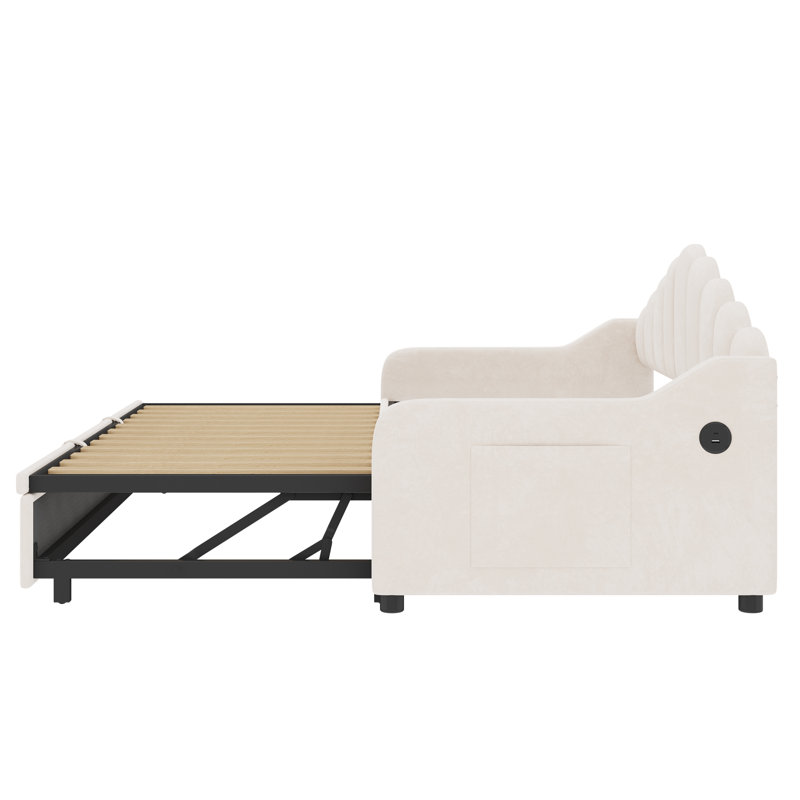 Upholstered, Beige