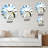 Old Bare Tree In Rustic Landscape - Traditional wall clock-93601839