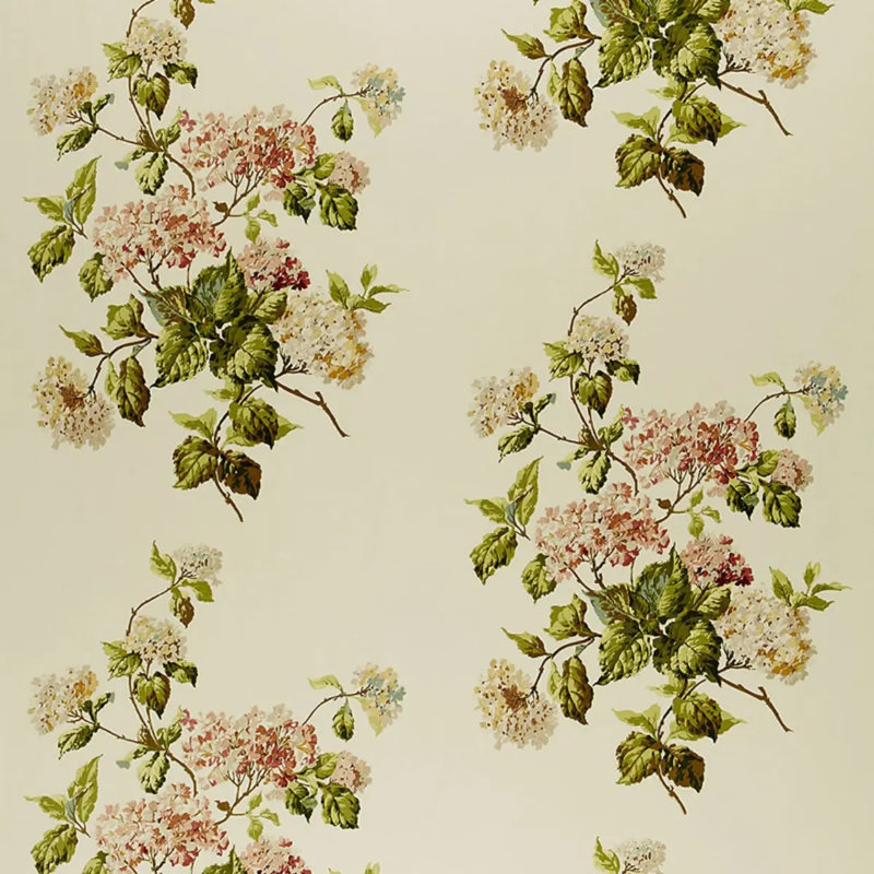 Tissu hortensia d'été