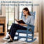 Ensemble de 2 chaises Adirondack à bascule Wolak-2127818699