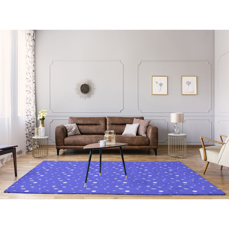 Tapis externe space blue area, Rectangle 9 pi x 12 pi