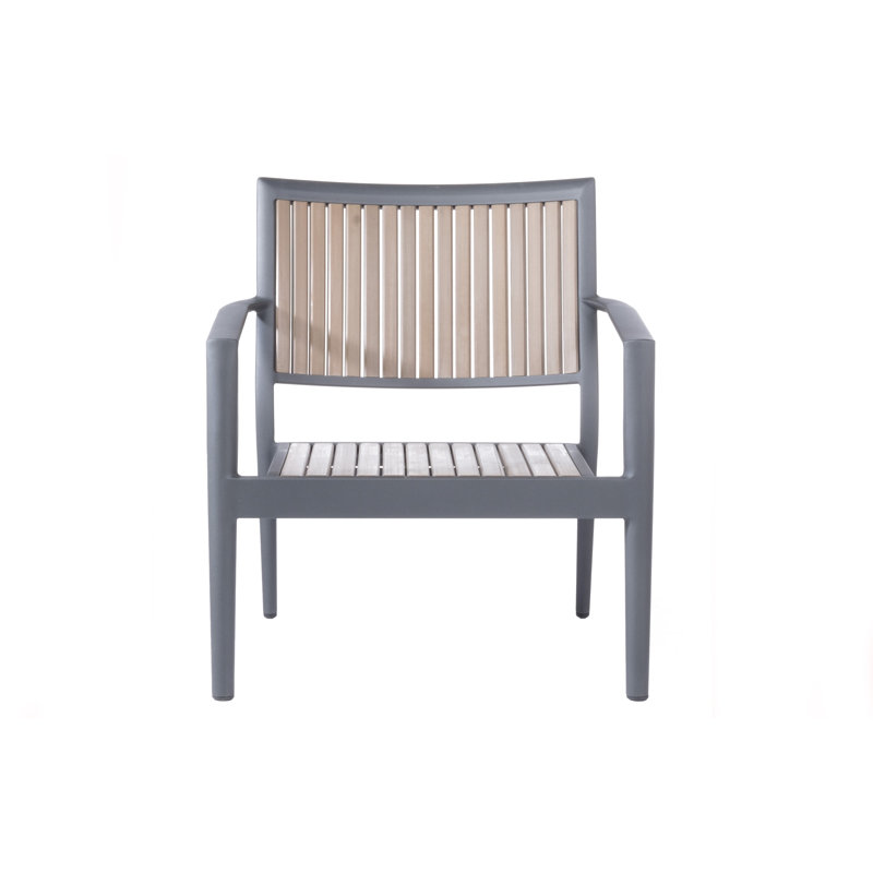 Chaise de patio en métal Limetta