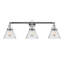 Éclairage pour meuble-lavabo 3 lumières Shauna Cone-75003234-75003228
