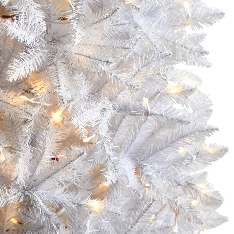 Lighted Artificial Christmas Tree, 7'