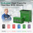 8 Drawers Rolling Tool Chest, 2-in-1 Detachable Metal Tool Cabinet with Lockable Wheels-507109356
