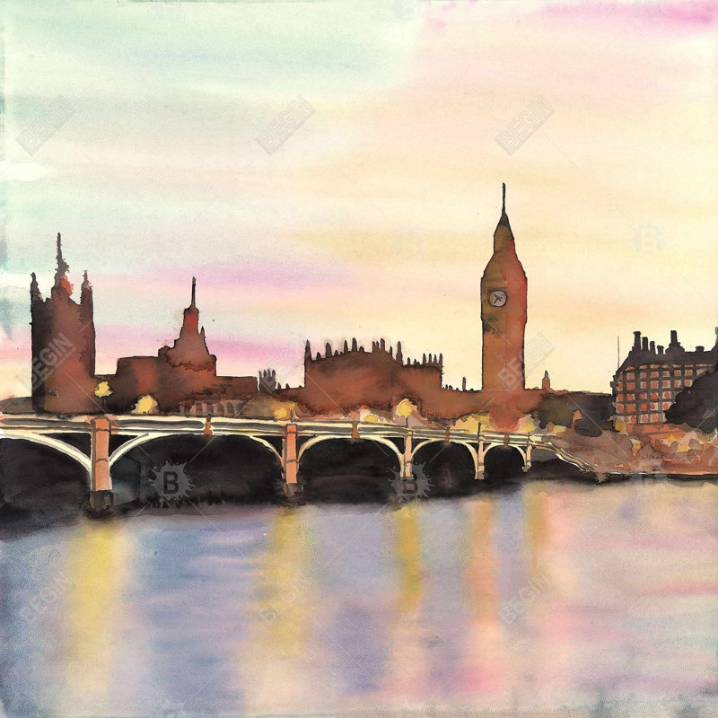 " Sunset On The Big Ben "