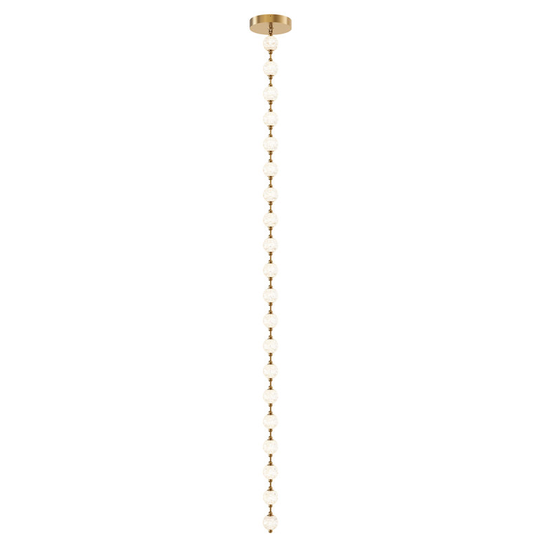 Marni - Light Unique/Statement Pendant, 20, Natural Brass