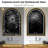 Mauel Arch LED Backlit Wall Mirror-1645045227-1672948290
