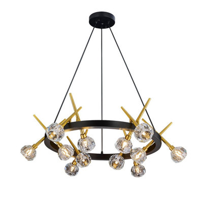 Luminaire suspendu 12 lumières