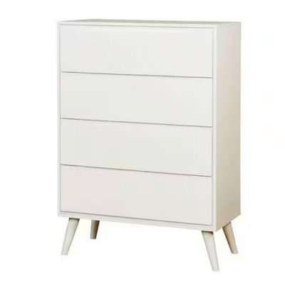 Commode moderne avec quatre tiroirs pour la chambre à coucher