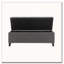 Banc de rangement en lin capitonné-1450110492