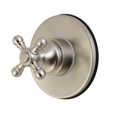Kingston Brass Single-Handle Wall Mount Three-Way Diverter Valve with Trim Kit