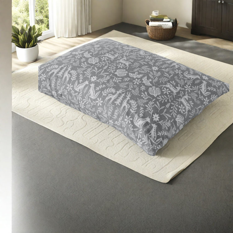 Ensembles de literie en flanelle très douce 4 pièces, 100% coton, motif faune d'hiver pour un confort douillet