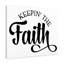 Keepin the Faith 1 Piece Wrapped Canvas Wall Art-545817874