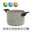 Marmite profonde Flonal Monolite 7,9 po - 4,6 l / 4,9 pte, aluminium forgé antiadhésif ultra renforcé, convient à l'induction-118332758-118332750