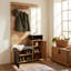 105 cm W Hall Tree with Storage Bench and Shoe Storage