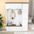 Entryway Hall Tree with Storage Bench, 4 Drawers, 2 Top Cabinets and 4 Hooks-129992825