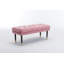 Repose-pieds capitonné en velours-805044303