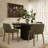Foxy Textured Fabric Dining Chair-114319071-114319068