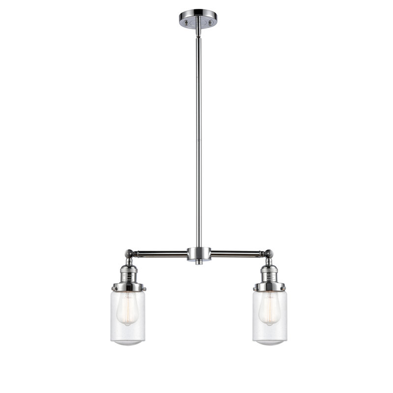 Saroyan 2 - Light Kitchen Island Pendant, Seedy, Polished Chrome