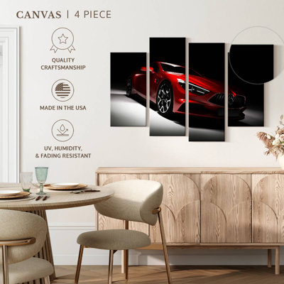 Mehar Modern Red Car