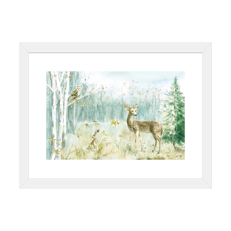 Meadows Edge I by Danhui Nai - Painting, White Paper, White, 16'' H x 24'' W x 1'' D