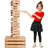 Giant Tower Game w/ Storage Crate