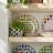 Green Check Dinner Plate-107511237