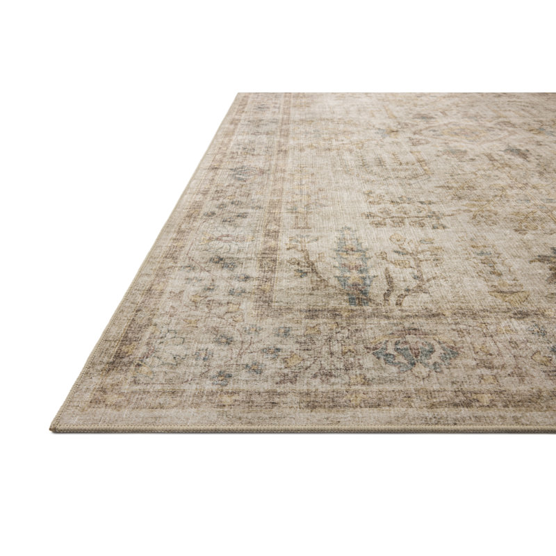Chris Loves Julia x Loloi Ramona Ivory / Multi Area Rug, 7'-6" x 9'-6"