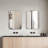 Metal Framed Rectangular Bathrrom Mirror For Wall-173291888-173291896