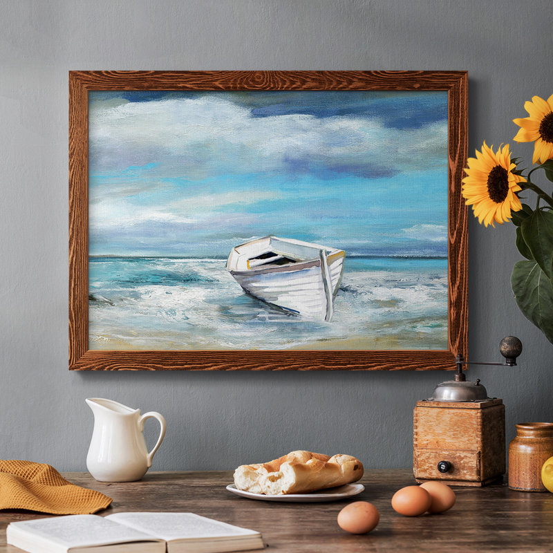 Classic Coast, reproduction d'art sur toile encadrée, Érable, H 14 po x l 20 po