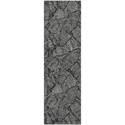 Premium Machine Washable Prisco Black Rug