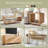 Abrianna 63" Long Console Table, Modern Entryway Table with Open Storage Shelf, 31.5" Tall Wood Sofa Table, Curved Profile Design-602223294